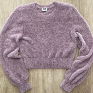 Aritzia Sunday Best lavender sweater